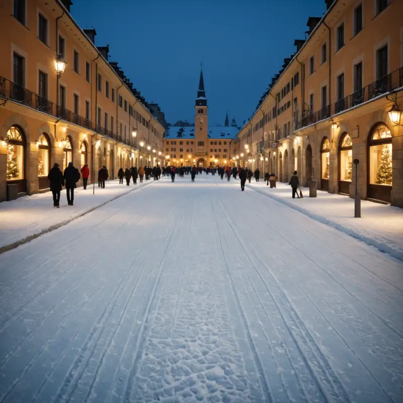 Magia sul ghiaccio: le piste temporanee per pattinare a Natale