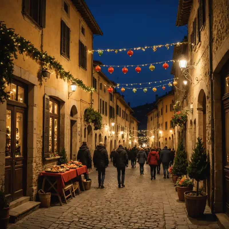 Tradizioni natalizie toscane: un viaggio tra sapori, feste di paese e mercatini