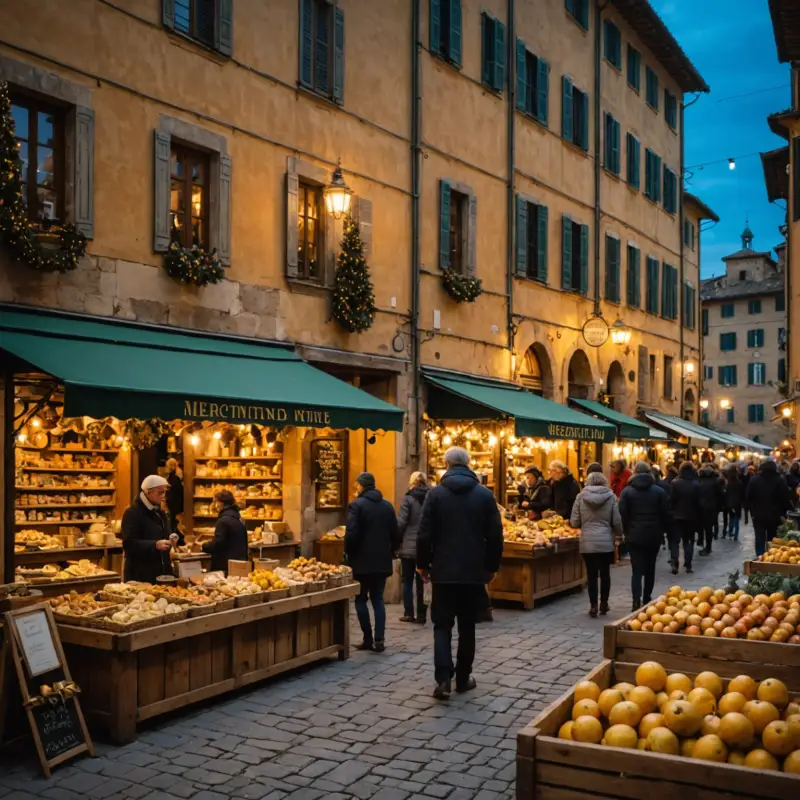Mercatini di Natale in Toscana: Esperienze Gourmet e Sapori Locali nel Cuore delle Feste