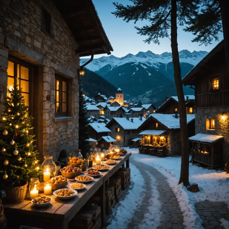 Weekend natalizi in montagna: esperienze gourmet e sapori d’alta quota