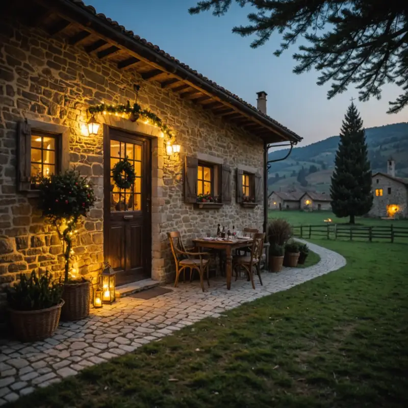 Capodanno in agriturismo: vivere la magia della campagna a Natale