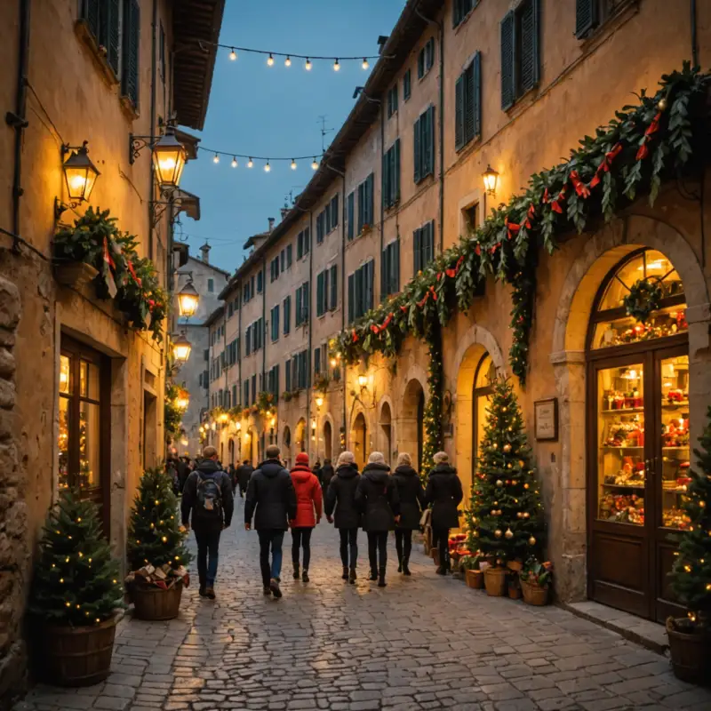 Borghi illuminati e paesi decorati: il fascino del Natale nei piccoli centri italiani