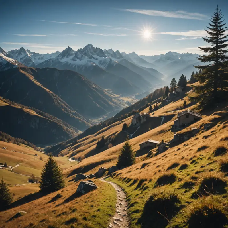 Trekking natalizio: panorami mozzafiato e spirito delle feste
