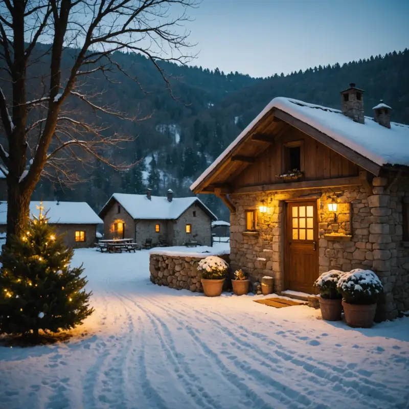 Capodanno in Agriturismo: Esperienza Invernale tra Natura e Tradizione