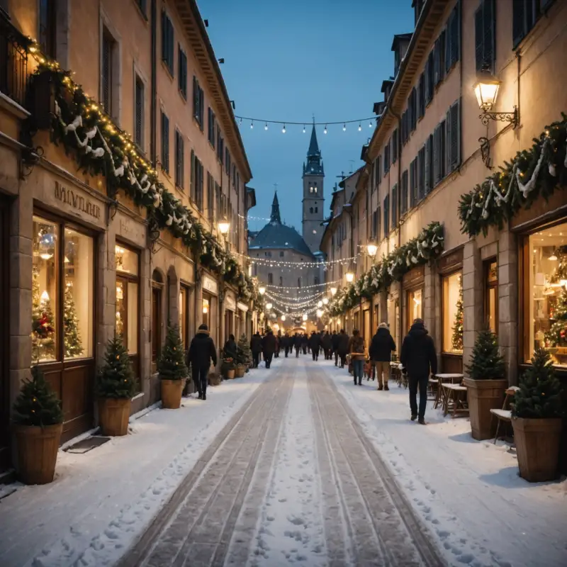 Piste di pattinaggio su ghiaccio temporanee: magia natalizia in città