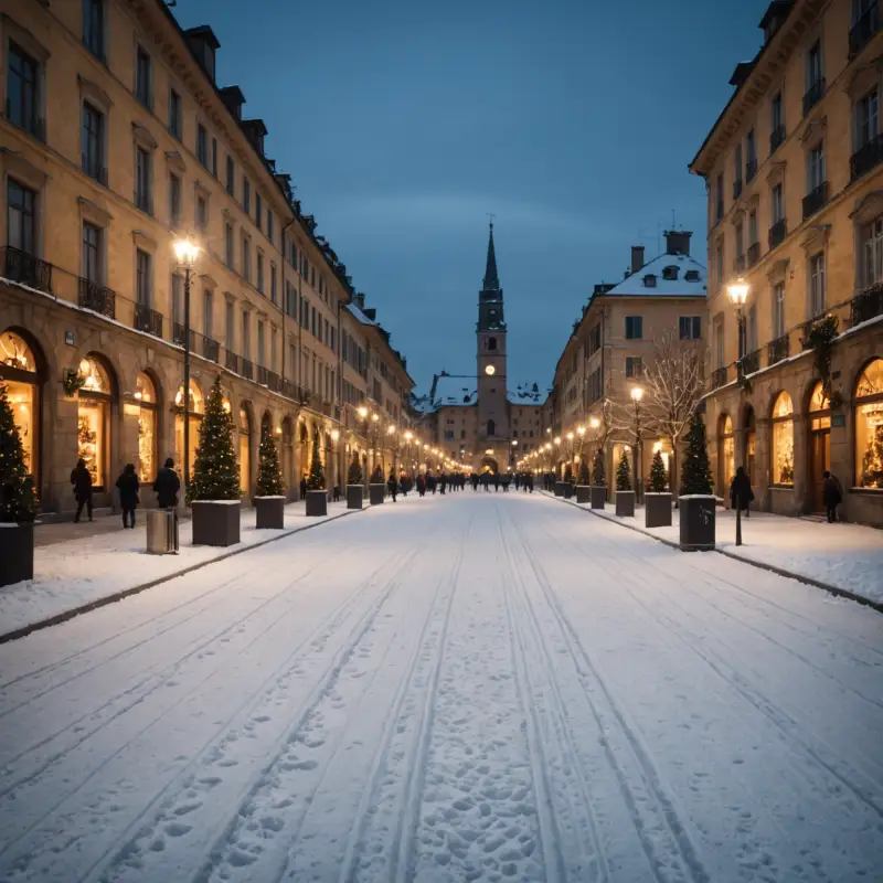 Piste di pattinaggio su ghiaccio temporanee: la magia del Natale per città e centri commerciali