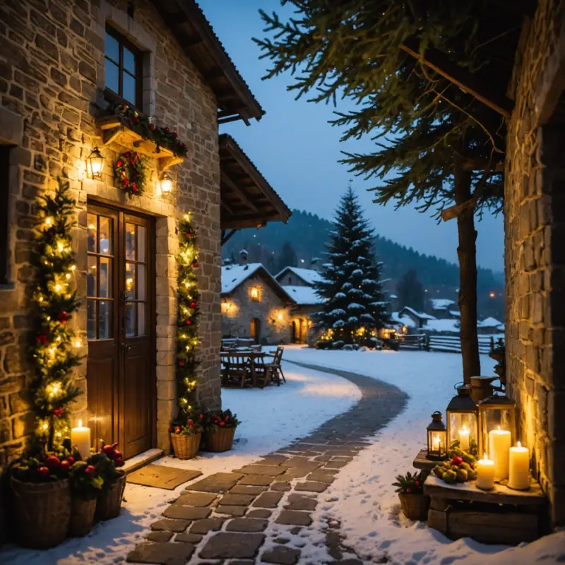 Capodanno in agriturismo: un Natale magico tra natura e tradizione