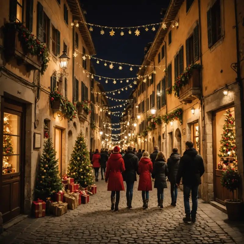 Borghi illuminati e paesi decorati: la magia del Natale nei piccoli centri