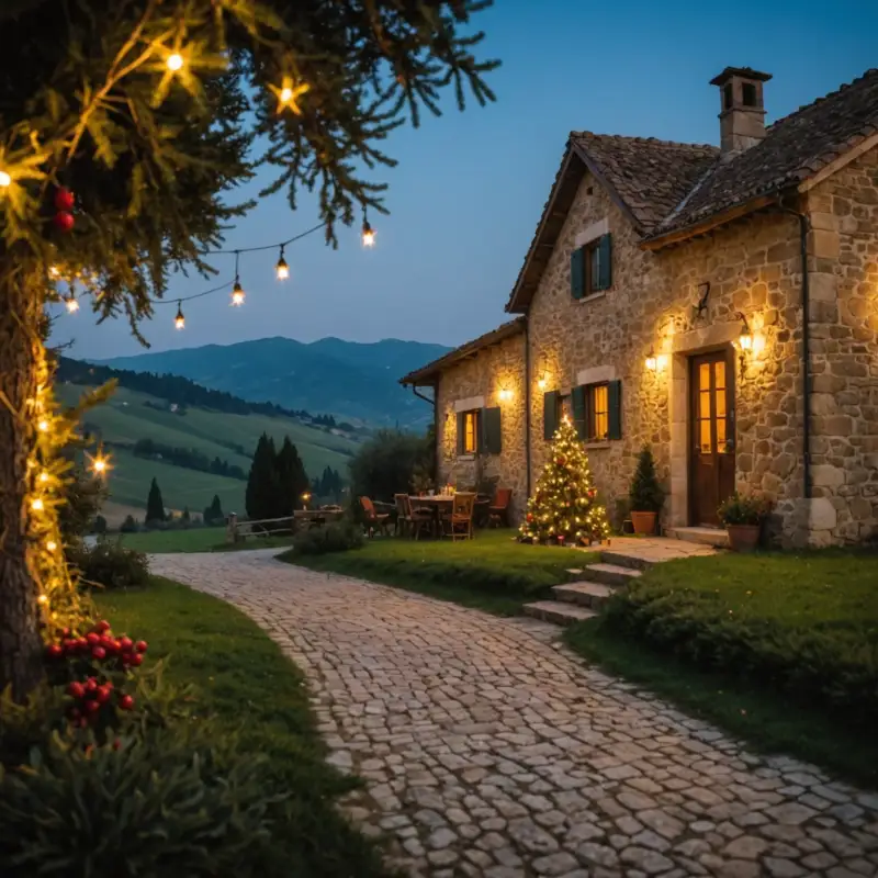 Capodanno in agriturismo: la magia della campagna a Natale