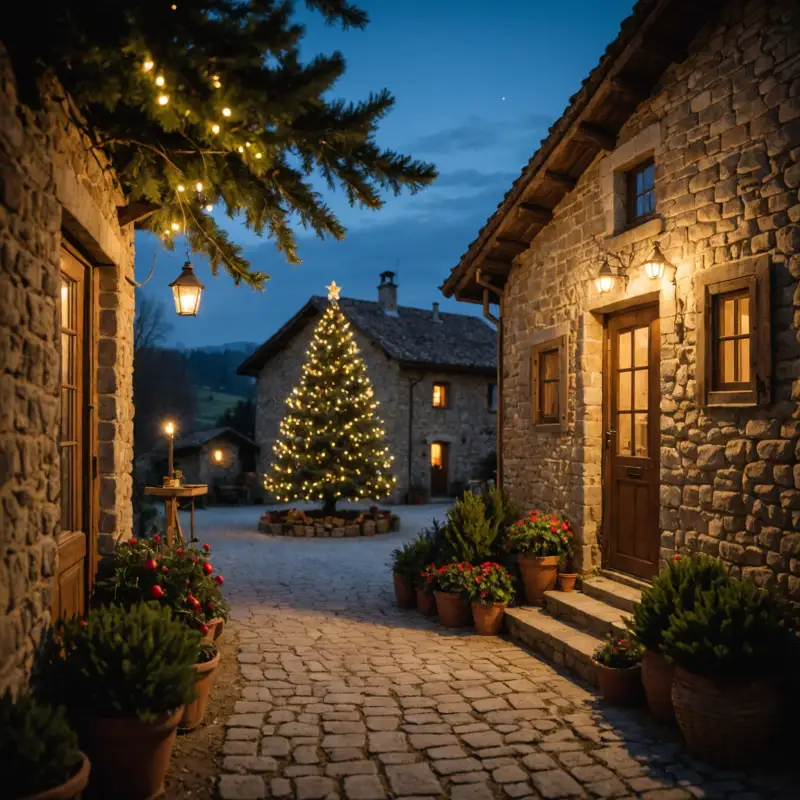 Capodanno in agriturismo: la magia della campagna a Natale