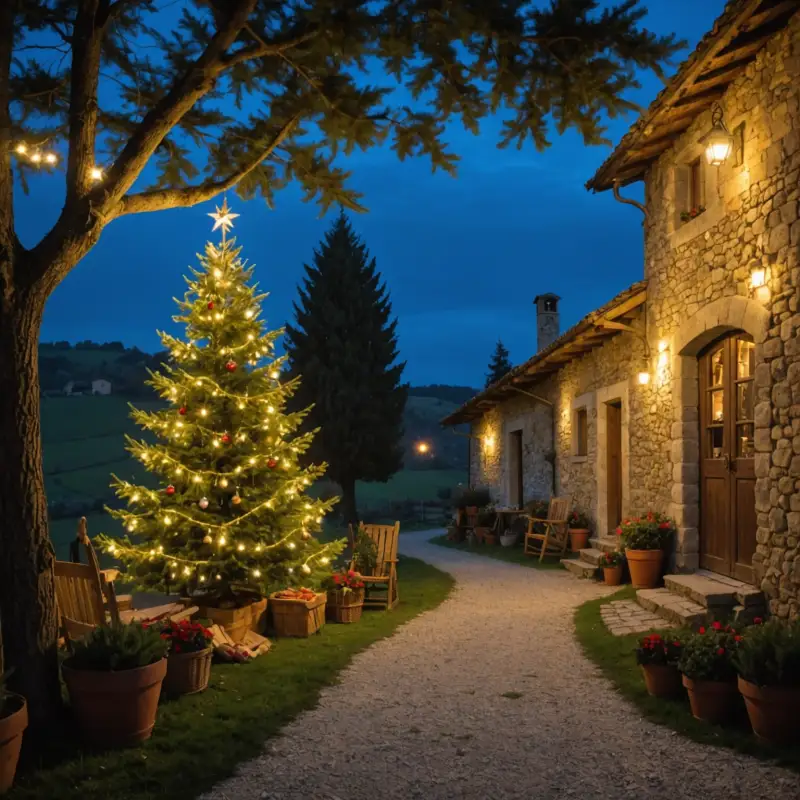 Capodanno in agriturismo: la magia della campagna a Natale