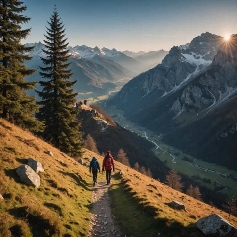 Camminate e trekking natalizi panoramici: un Natale tra natura e magia