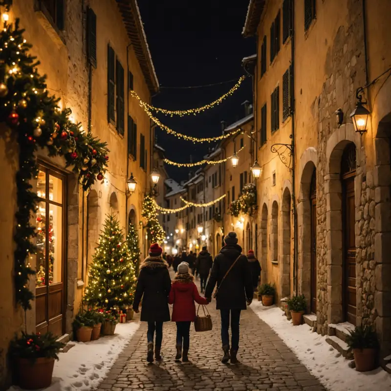 Scopri i borghi illuminati a Natale: magia e tradizione nei piccoli paesi