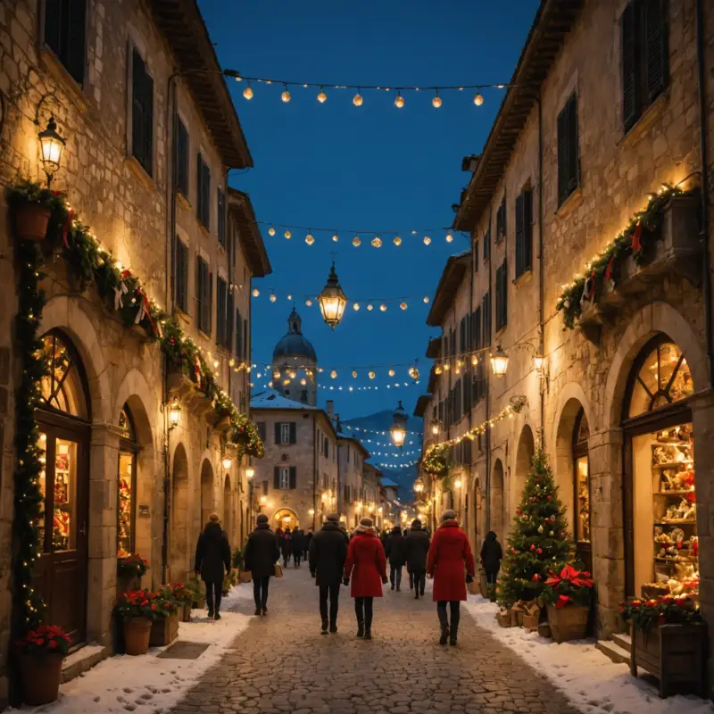 Borghi illuminati e paesi addobbati: la magia del Natale nei piccoli centri italiani