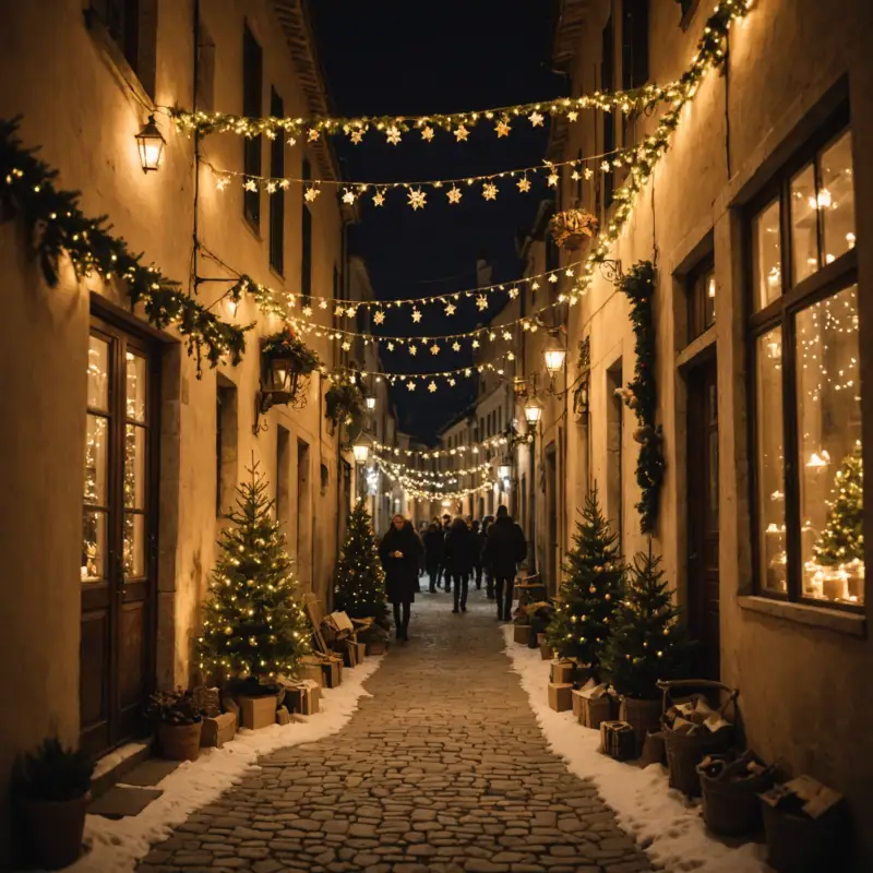 Magia natalizia: percorsi tra luci d’artista e installazioni creative