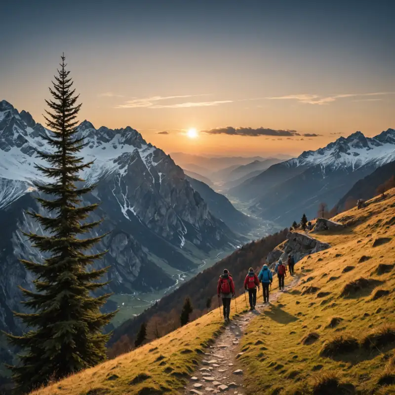 Camminate natalizie panoramiche: l’incanto del trekking sotto le feste