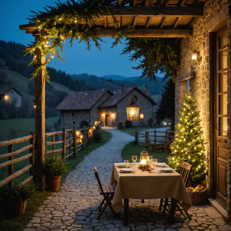 Capodanno in agriturismo: esperienze autentiche tra natura e tradizione natalizia