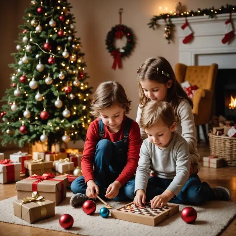 Natale con i bambini: idee per attività creative e giochi in casa