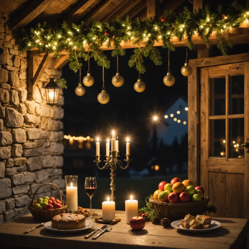 Capodanno in Agriturismo: Un Natale Autentico tra Natura e Tradizione