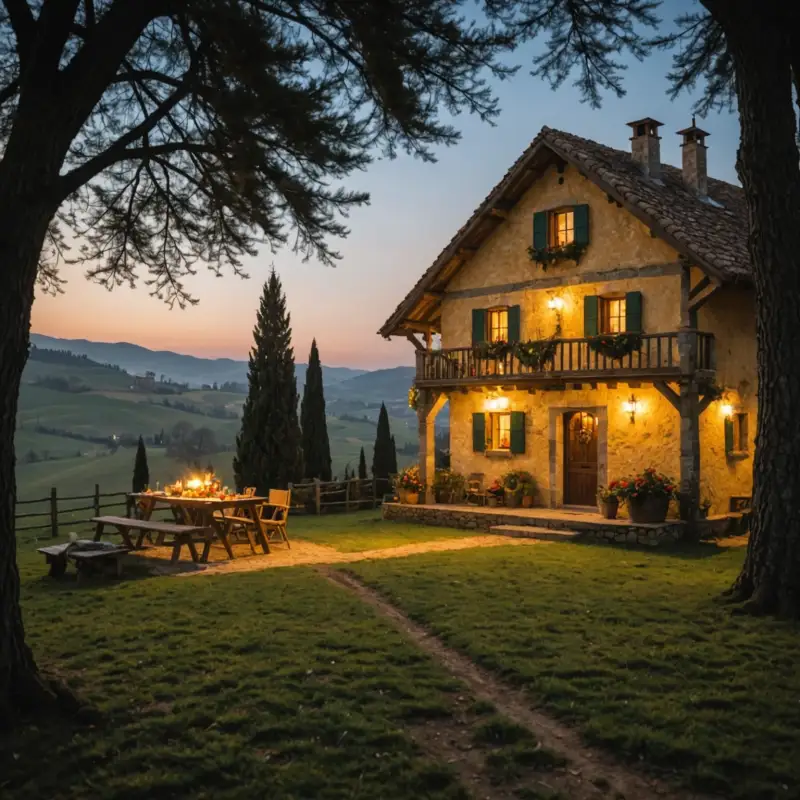 Capodanno in agriturismo: la magia della campagna durante il Natale
