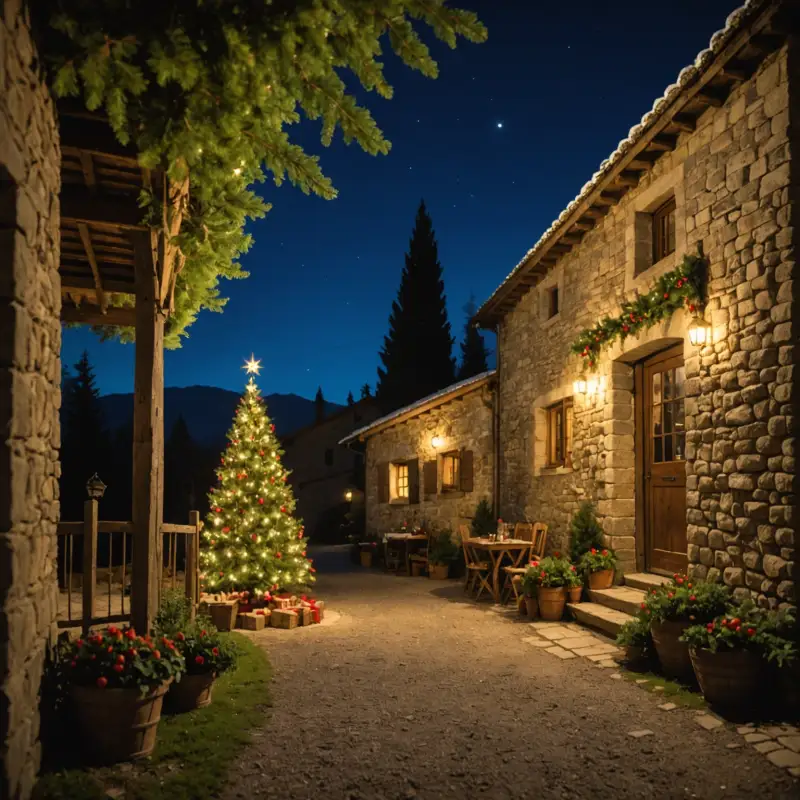 Capodanno in agriturismo: la magia della campagna a Natale